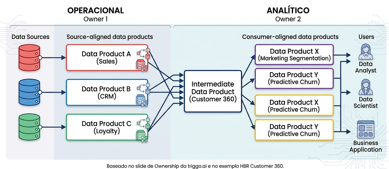 Ownership: Operacional vs. Analítico