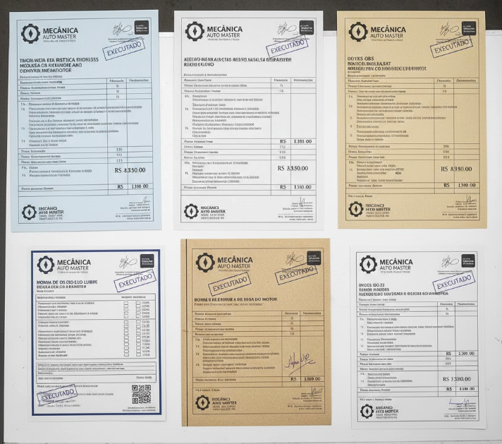 Service orders and fiscal documents